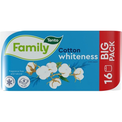 Tento Cotton Whiteness 2-vrstvý 16 ks