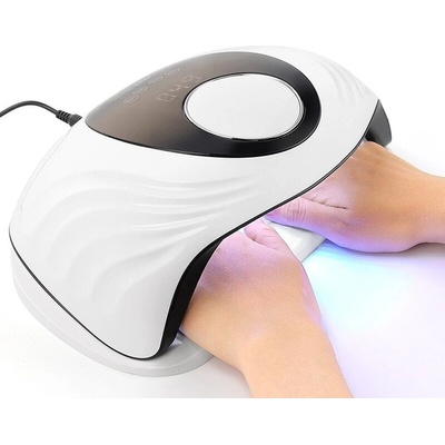 Професионална лампа за гел лак Sun X8 Max за 2 ръце, 120W с 42 бр. LED диода (SunX8Max)