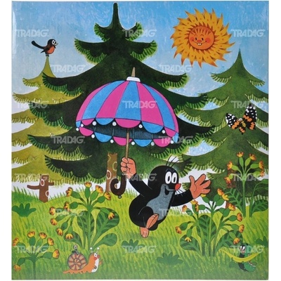 TRADAG album samolep KRTEK A PARAPLE 26x28cm 40s