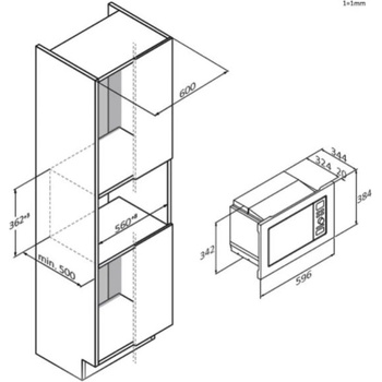 Image 1 of Candy CA20FMW7NG Wave 600