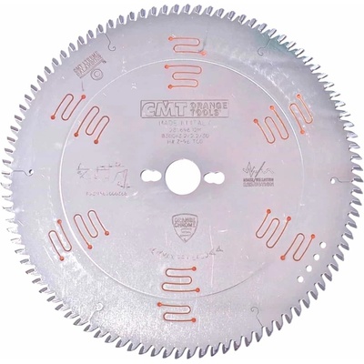 CMT CHROME Pilový kotouč na lamino, DTD a MDF D300x3,2 d30 Z96 HM