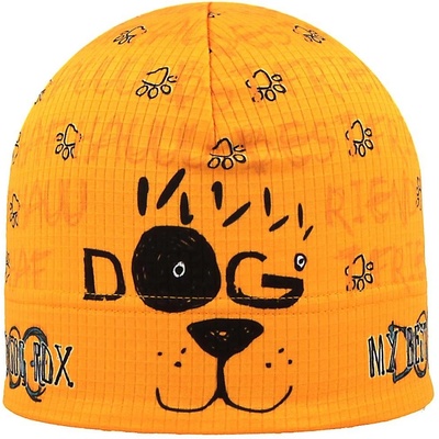 RDX čepice zima F916P dog oranžová