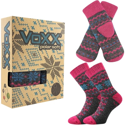 VoXX Trondelag tmavě šedá melé tm.šedá