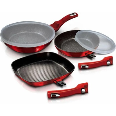 Berlinger Haus Metallic Line Burgundy Edition 5 pcs (BH/6796)