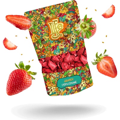 LifeLike sušené jahody lyofilizované 40 g