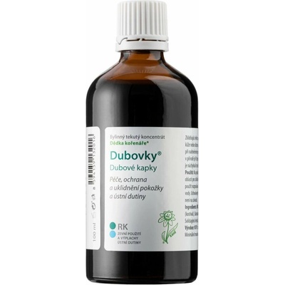 Dědek Kořenář Dubové kvapky RK Dubovky 100 ml