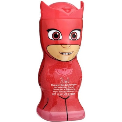 Air Val Душ гел и шампоан Air-Val PJ Masks - Owlette, 400 ml