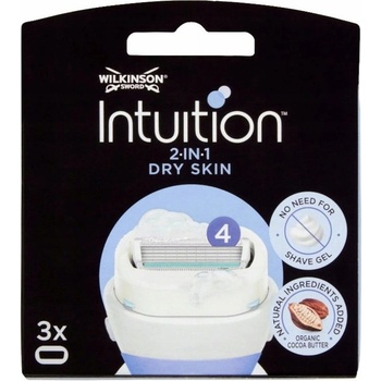 Wilkinson Sword Intuition Dry Skin 3 ks