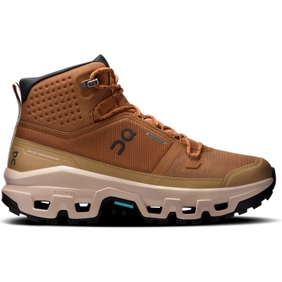On Дамски туристически обувки On Women's Cloudrock Mid WP Walking boots - Sphinx / Sand - размер 38 (EU) (119-0983-0515)
