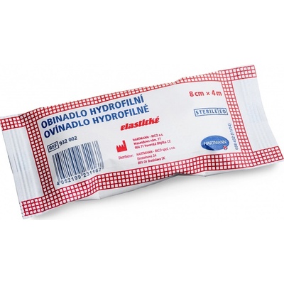 Hartmann ovínadlo hydrofilní elastické sterilní 8 cm x 4 m