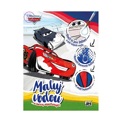 Jiri Models 3970-7 Autá Maľuj vodou A4