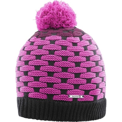 Salomon Poly black/rose violet 17/18