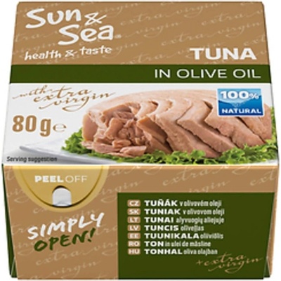 Sun & Sea Tuniak v olivovom oleji 80 g