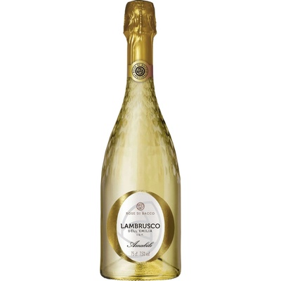 Lambrusco Rose di Bacco Amabile Bianco 7,5% 0,75 l (čistá fľaša)