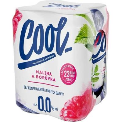 Staropramen Cool Nealko malina a borůvka 4 x 0,5 l (plech)