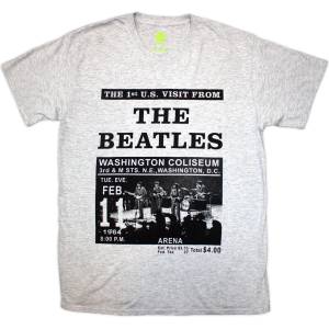 The Beatles Washington '64 Promo Grey XL Риза (BEATTEE648MG04)