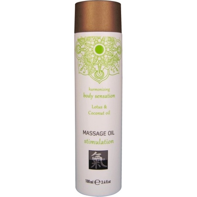 HOT Shiatsu stimulation Lotus & Coconut oil 100 ml