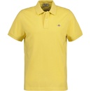Gant polokošela Reg Shield Barstripe Heavy Rugger žltá