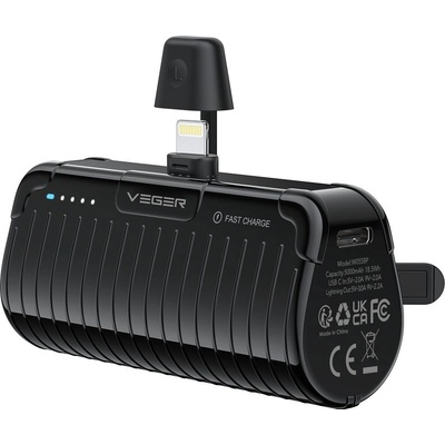 Veger PlugOn W0558P 5000 mAh černá
