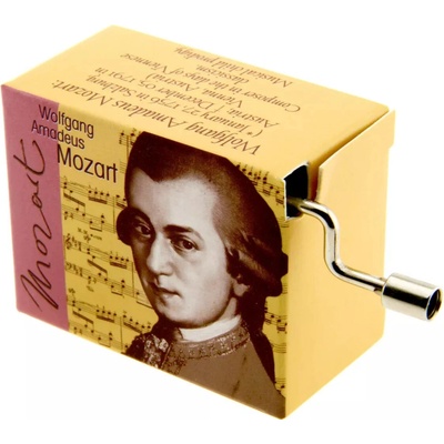 Fridolin Music Box Eine kleine Nachtmusik s Mozartovým portretem