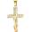 HARAHU Висулка на верижка Tree Cross - Златен KP34143