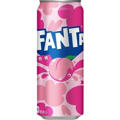 Fanta Japan sycená limonáda s příchutí bílé broskve 0,5 l