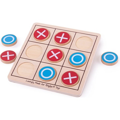 Bigjigs Toys drevené piškvorky