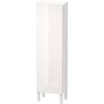 Duravit L-Cube - Шкаф с височина 132x40x24 см, ляв, лъскаво бял LC1168L2222 (LC1168L2222)