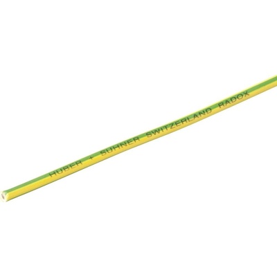 Huber+Suhner 12560281 lanko/ licnaRadox® 155, 1 x 6 mm² zelenážlutá 1m