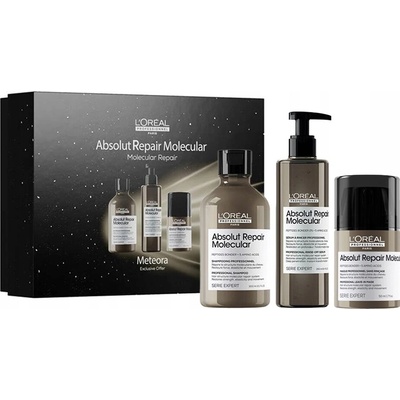 L’Oréal Professionnel Serie Expert L’Oréal Professionnel Serie Expert Absolut Repair Molecular obnovující maska pro poškozené vlasy 50 ml + L’Oréal Professionnel Serie Expert Absolut Repair Molecular