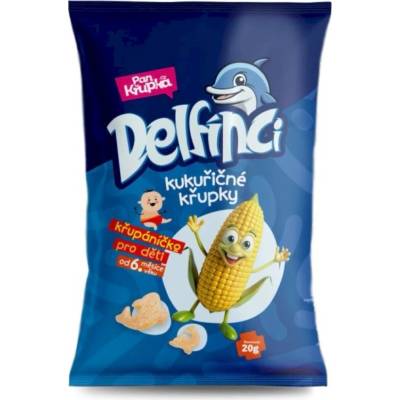 REJ Delfínci kukuřičný snack bez soli 20 g
