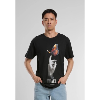 Mister Tee Тениска Peace Butterfly Tee black XXLUB-MT2775-00007 - Тъмносив, размер S