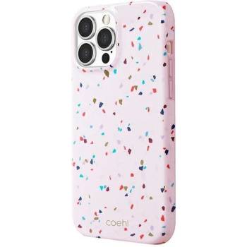 Uniq Калъф UNIQ Coehl Terrazzo, за iPhone 13 Pro Max 6.7"", розов (Uni000557-0)