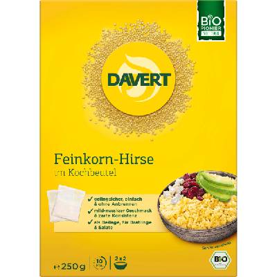 Davert Био фино просо в торбички за варене - 250 г