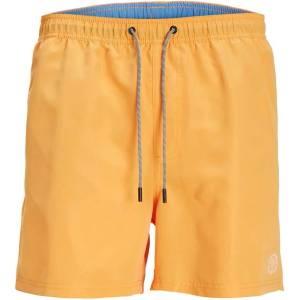 JACK & JONES Бански гащета Jack & jones Fiji Swim Solid swimming shorts - Orange (Apricot / Detail Solid)