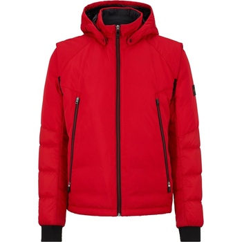 Boss Юношеско яке Boss Men's Junior Juniper Medium Puffer Jacket - Bright Red