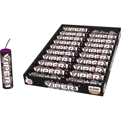 Petardy VIPER 1 Black, 20ks