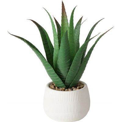Umělá rostlina aloe v květináči MONDRAGO, 29 cm