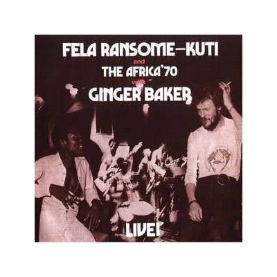 Kuti Fela - Live With Ginger Baker CD