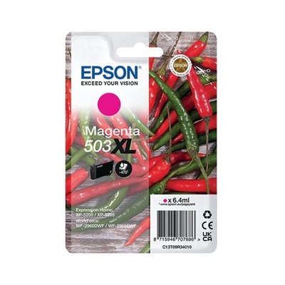 Epson Глава за Epson WorkForce WF-2960/Expression Home XP-5200 Series - Ink - /503XL/ / C13T09R34010 - Magenta - XL - PN C13T09R34010 (C13T09R34010)