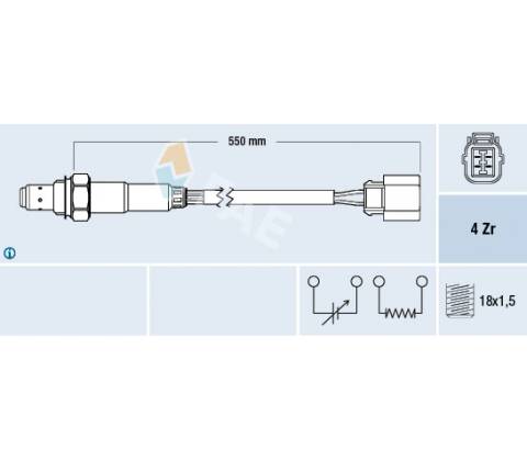 Lambda sonda FAE 77473