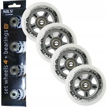 Nils Extreme + ložiska Abec7 84 mm 82 A 4 ks