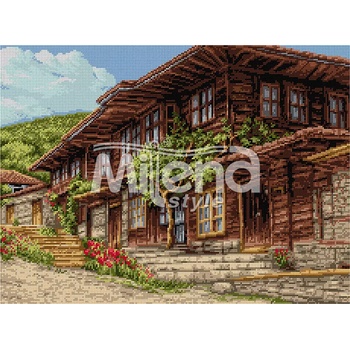 Milena Style Гоблен с щампа Жеравна с конци Ariadna