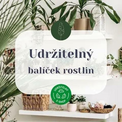 Udržitelný balíček rostlin