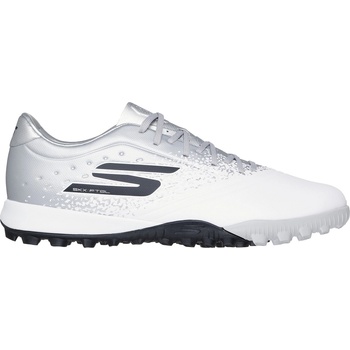 Image 1 of Skechers Футболни стоножки Skechers Razor Academy Adults Astro Turf Football Boots - Wht/Slvr