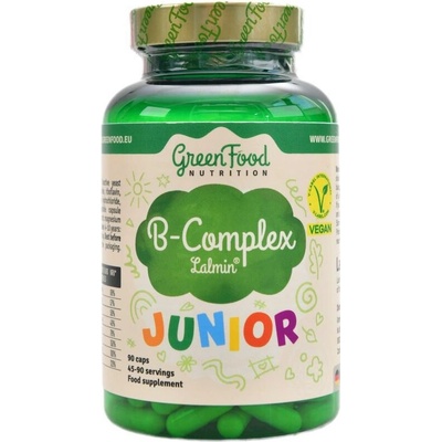 GreenFood Nutrition Junior B-Komplex Lalmin® 90 kapslí