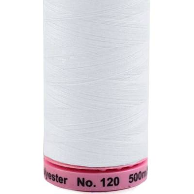 Stoklasa Polyesterové nitě návin 500 m Aspo Amann Balení: 5 ks, Varianta: 2000 White 2000 White