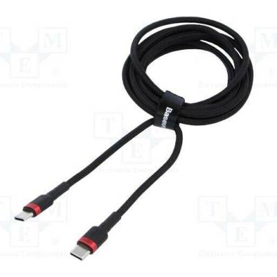 Baseus CATKLF-AL91 High Speed,USB 2.0, USB C vidlice,z obou stran, 2m, černý