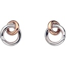 Náušnice Eternity Interlocking Stud DE309
