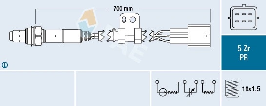 FAE Lambda sonda 75090